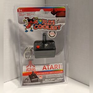 CCO 5 For $25 The World's Smallest Coolest Arcade Sound Joystick Keychain New!